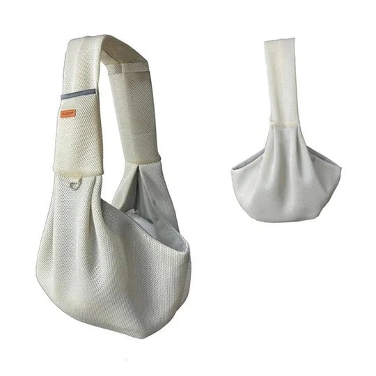 Crossbody Dog Sling Adjustable Strap & Safety Clip