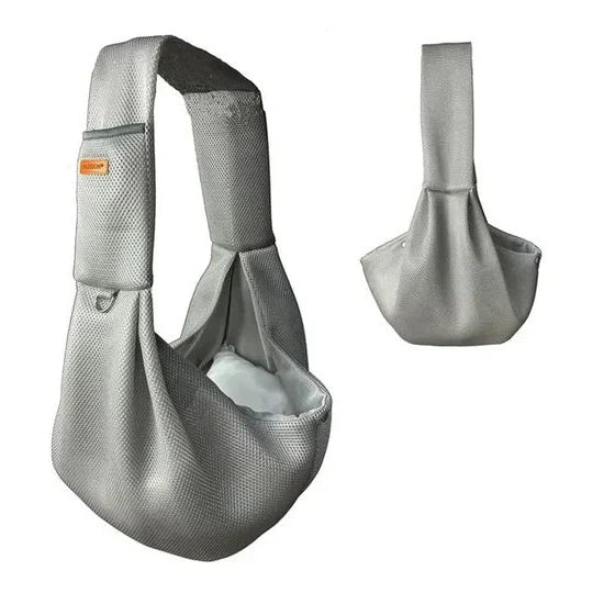 Crossbody Dog Sling Adjustable Strap & Safety Clip
