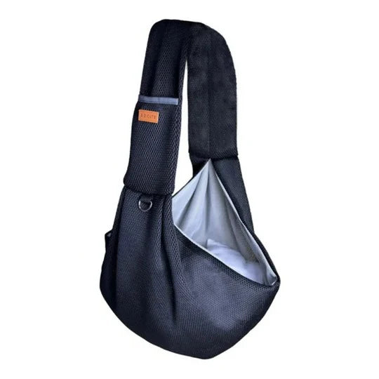 Crossbody Dog Sling Adjustable Strap & Safety Clip
