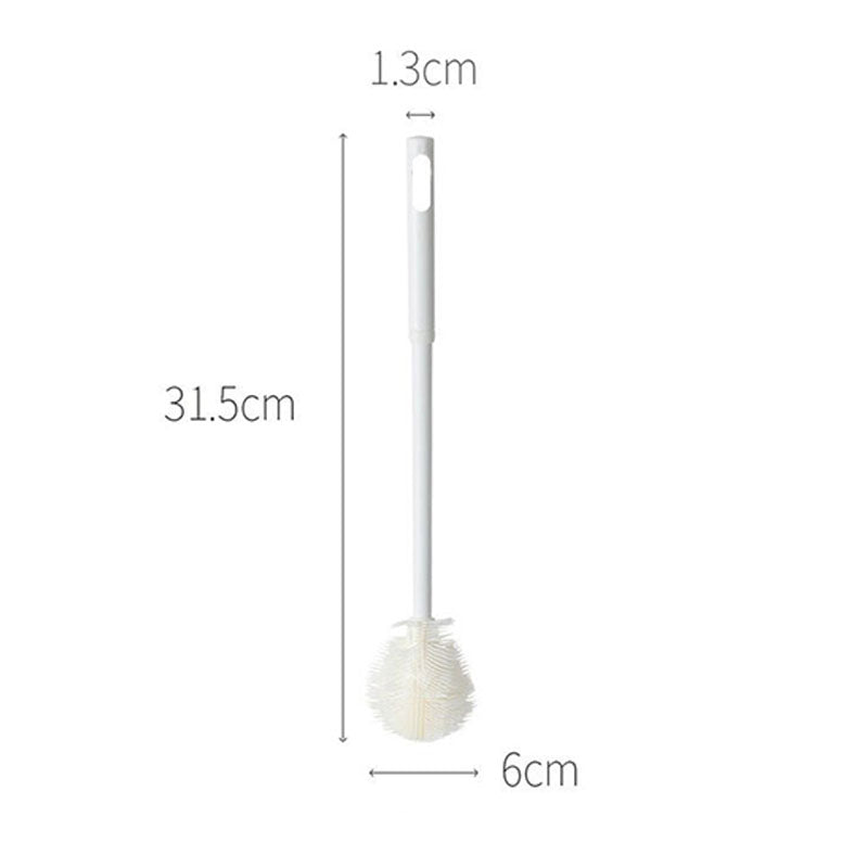 Cup & Mug Cleaning Brush Silicone Bristles Long Handle