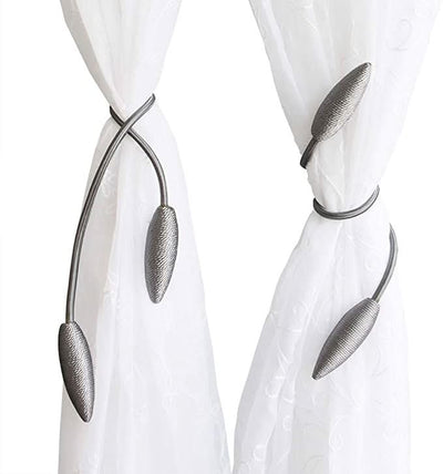 Curtain Holder Tool-Free Malleable Aluminum Polyester Cover