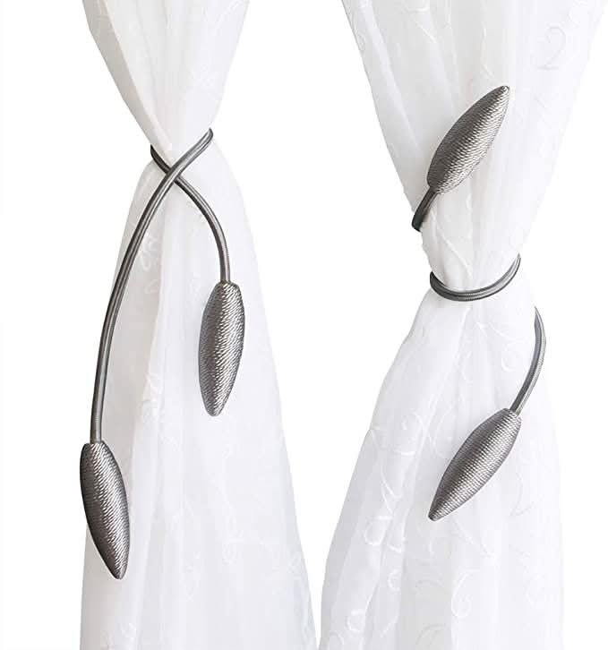 Curtain Holder Tool-Free Malleable Aluminum Polyester Cover