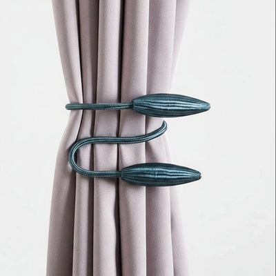 Curtain Holder Tool-Free Malleable Aluminum Polyester Cover