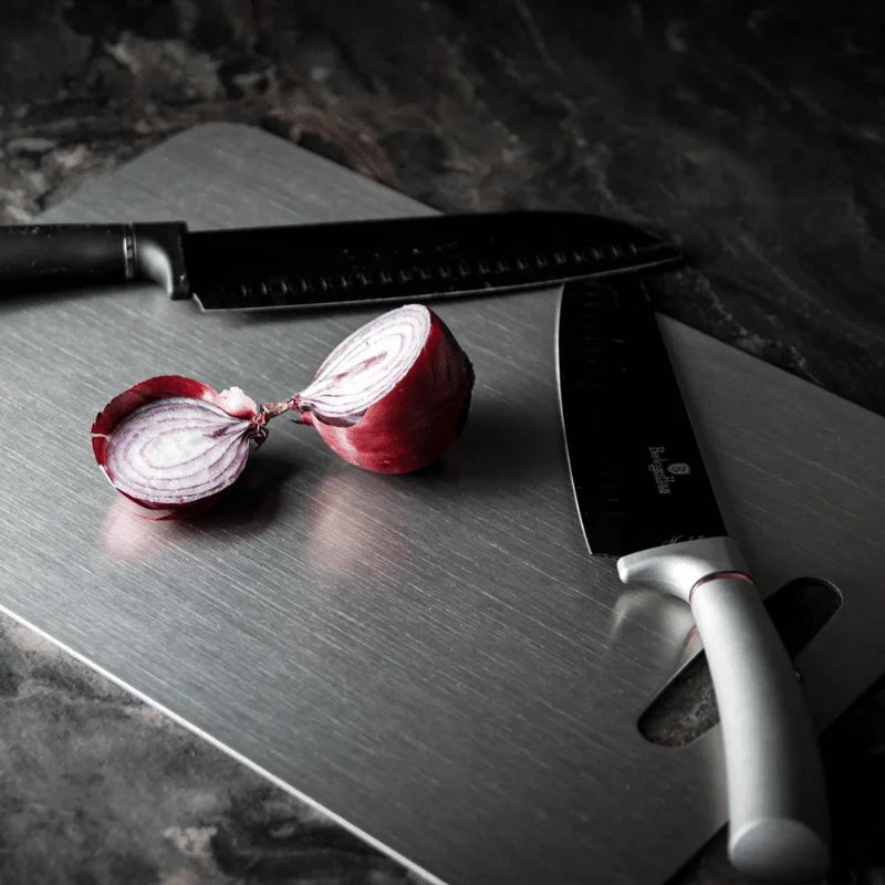 Cutting Board Stainless Steel Scratch-Resistant & Non-Porous