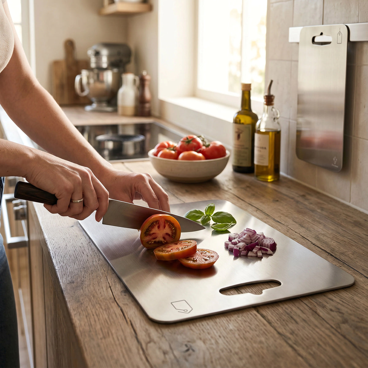 Cutting Board Titanium Antibacterial & Odor-Resistant