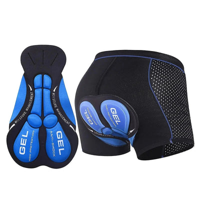 Cycling Shorts Gel-Padded Breathable & Stretchy