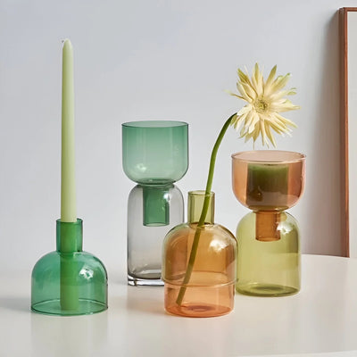 Cylindrical Candle Holder Modern Minimal 11 Styles