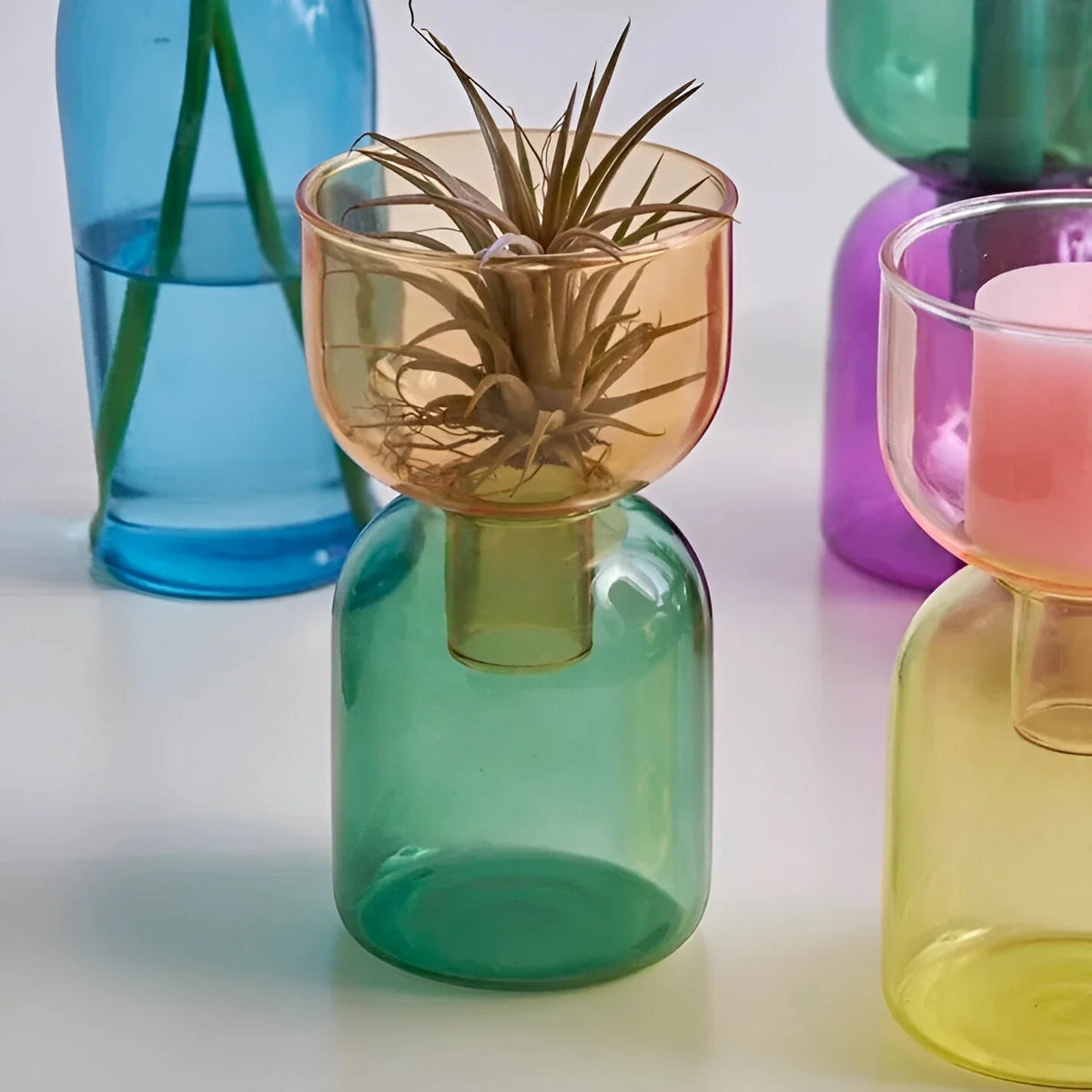 Cylindrical Candle Holder Modern Minimal 11 Styles