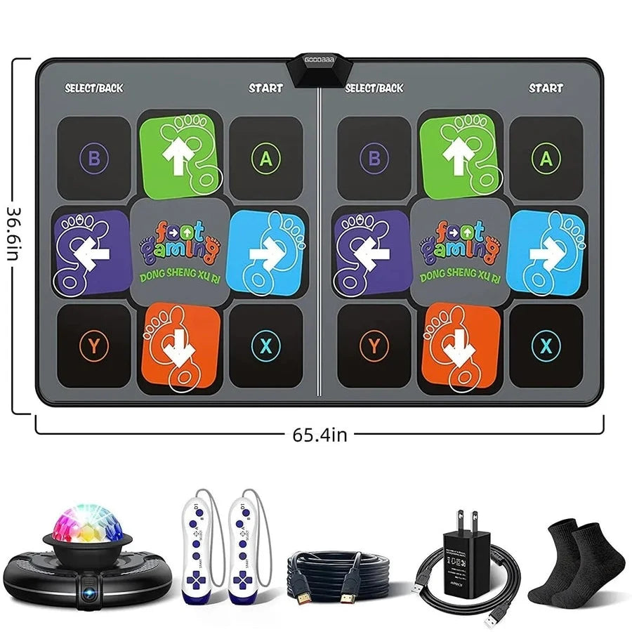 Dance Mat Game HDMI TV Connection 144 Songs