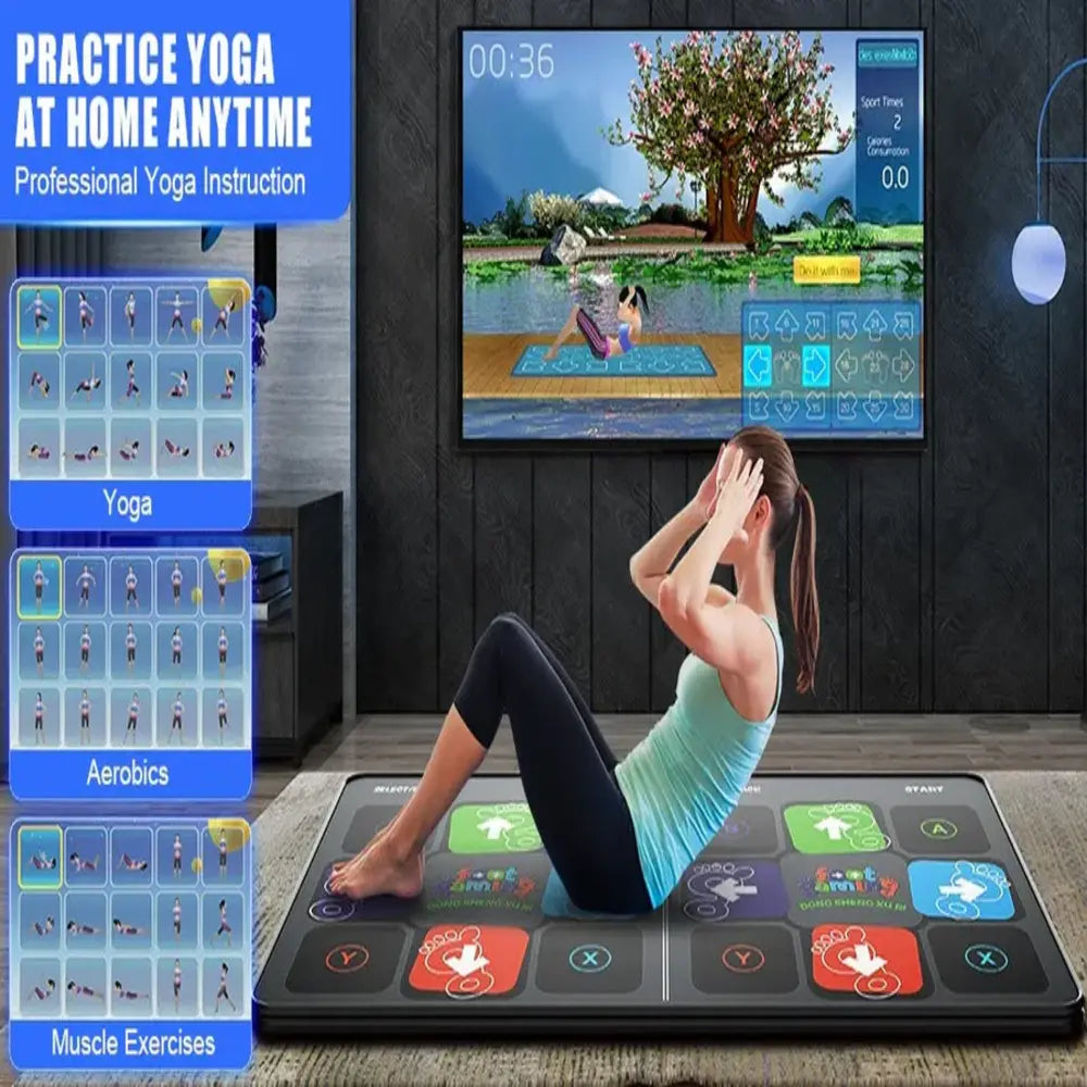 Dance Mat Game HDMI TV Connection 144 Songs