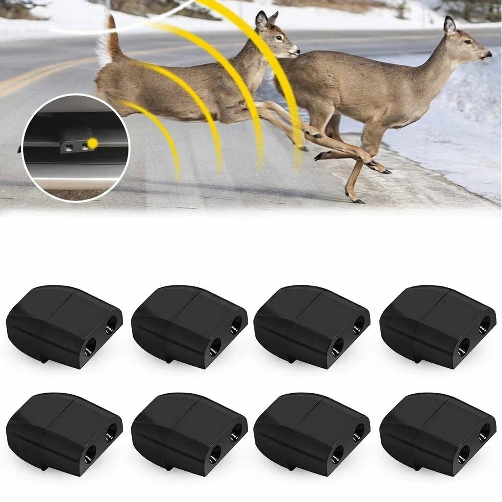 Deer Whistle Speed-Activated Adhesive Mount Set of 8