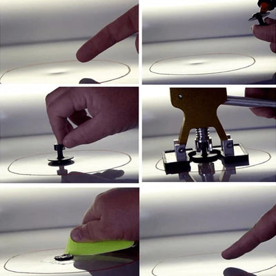 Dent Removal Tool Lever Pull System 18 Adhesive Tabs
