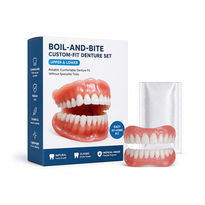 Denture Set Heat-Moldable Upper & Lower