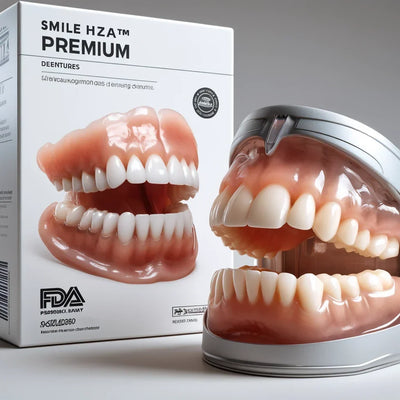 Denture Set Moldable Custom Fit Upper & Lower