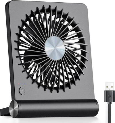 Desk Fan USB Powered Ultra Quiet 3-Speed