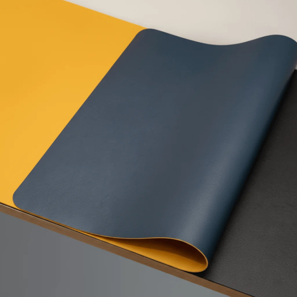 Desk Mat PU Leather Non-Slip Water-Repellent & Scratch-Resistant