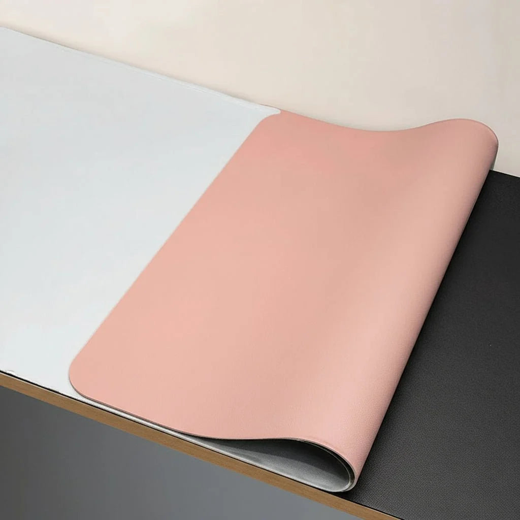 Desk Mat PU Leather Non-Slip Water-Repellent & Scratch-Resistant