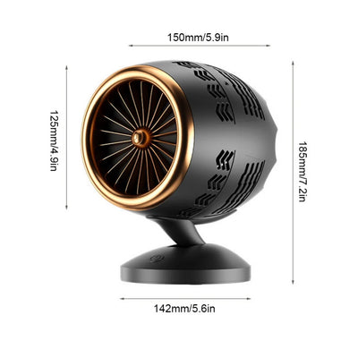 Desktop Range Hood USB-Powered Adjustable Washable Filter