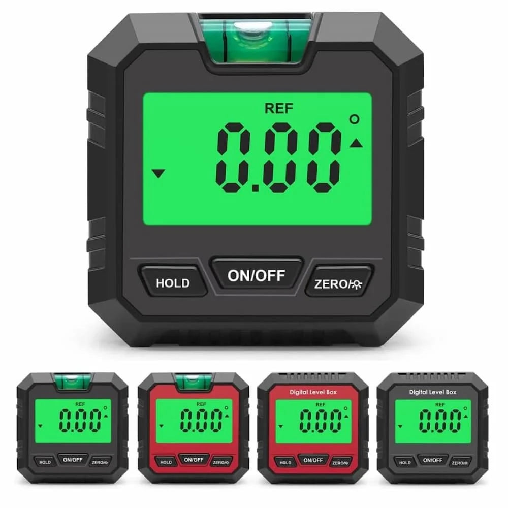 Digital Angle Gauge Magnetic Base High-Precision ±0.2°