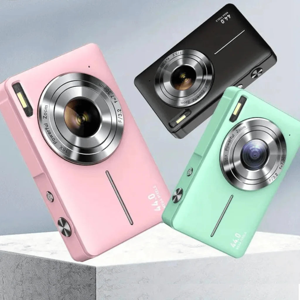 Digital Camera 1080p Video Large LCD Compact Design