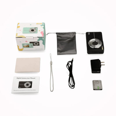 Digital Camera 1080p Video Large LCD Compact Design