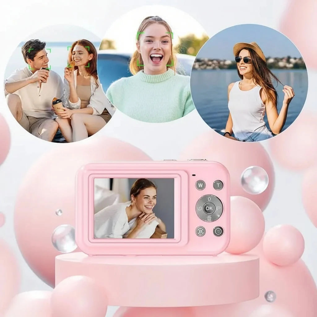 Digital Camera 1080p Video Large LCD Compact Design