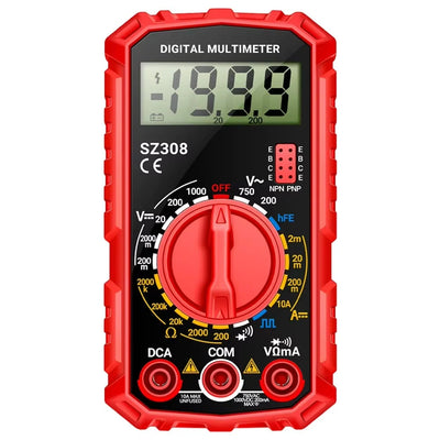 Digital Multimeter AC/DC Voltage Continuity & Diode Testing
