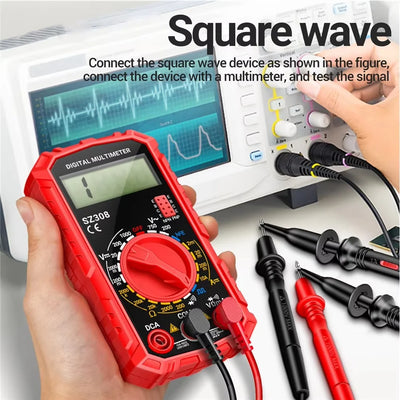 Digital Multimeter AC/DC Voltage Continuity & Diode Testing