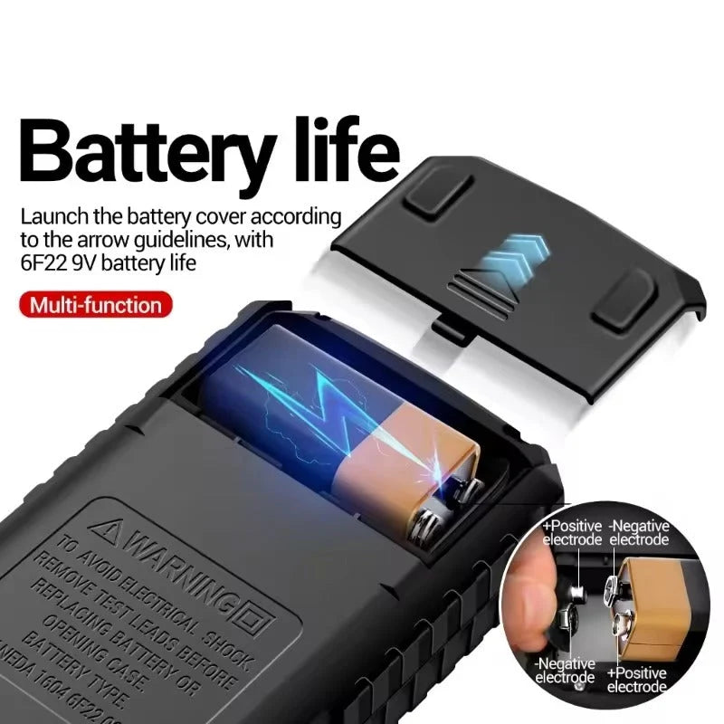 Digital Multimeter AC/DC Voltage Continuity & Diode Testing