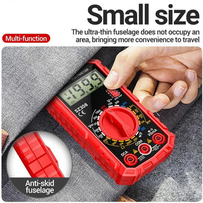 Digital Multimeter AC/DC Voltage Continuity & Diode Testing