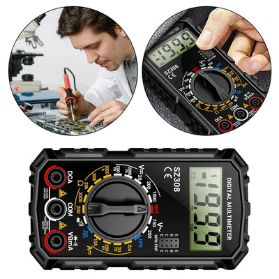Digital Multimeter AC/DC Voltage Continuity & Diode Testing