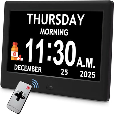 Digital Routine Clock Large Display Eight Activity Reminders
