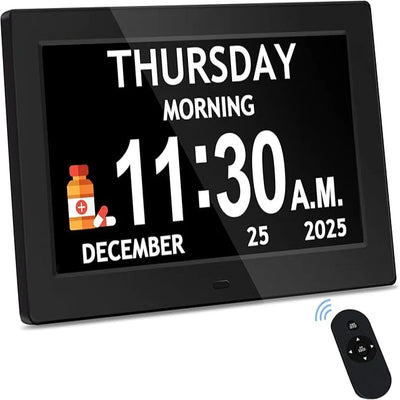 Digital Routine Clock Large Display Eight Activity Reminders