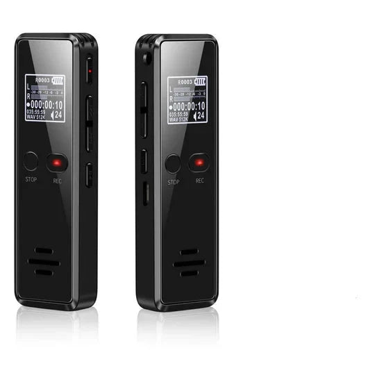 Digital Voice Recorder Voice-Activated Noise Reduction 35-Hour Battery