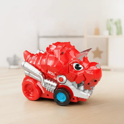 Dinosaur Truck Remote Control Swallowing Function Includes Cars