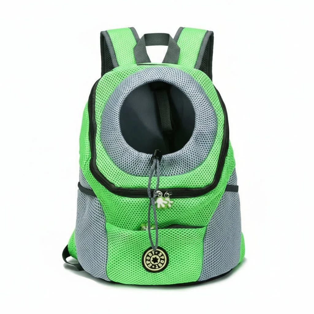 Dog Carrier Backpack Padded With Integrated Safety Harness