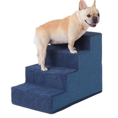 Dog & Cat Stairs 4-Step Non-Slip Washable Cover