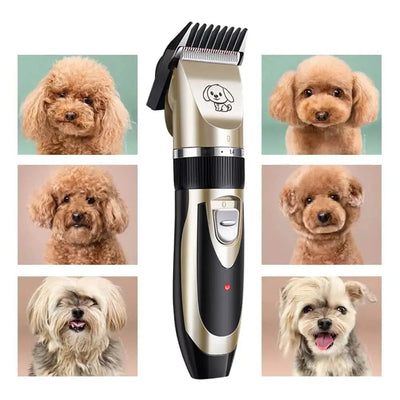 Dog Clippers Cordless Quiet Stainless Steel Blades