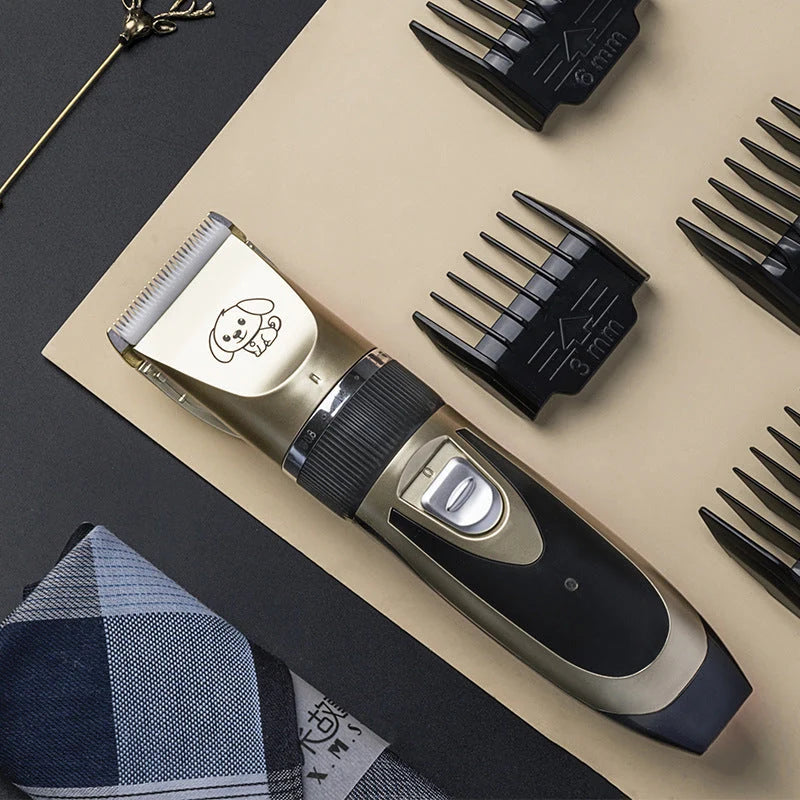 Dog Clippers Cordless Quiet Stainless Steel Blades
