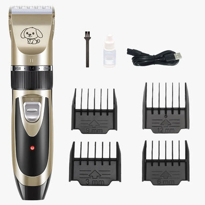 Dog Clippers Cordless Quiet Stainless Steel Blades