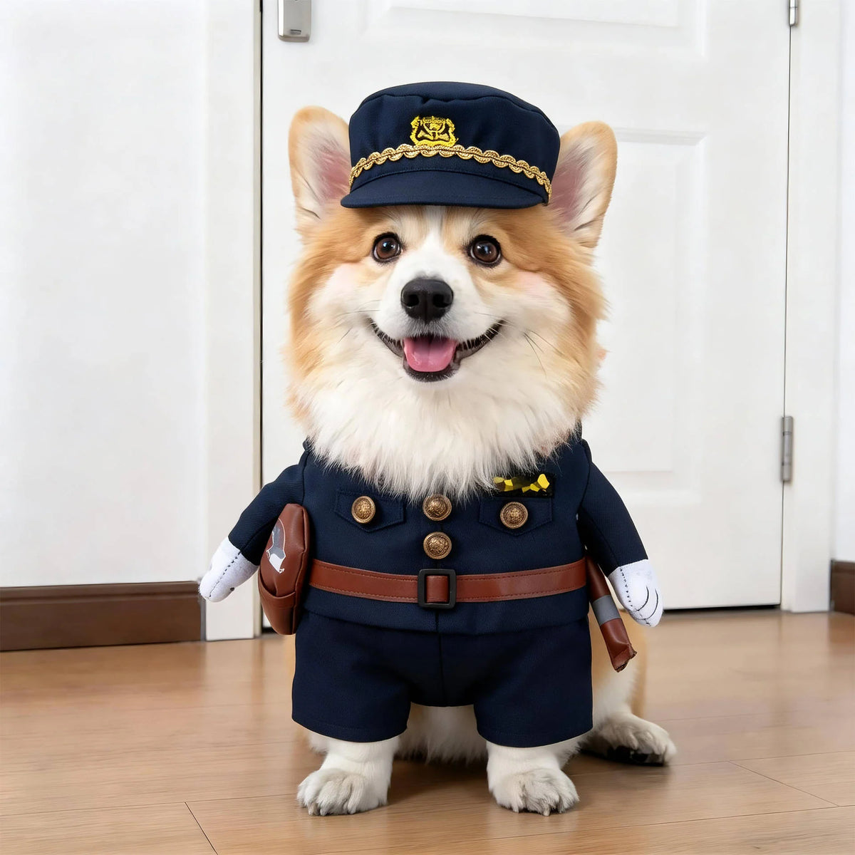 Dog Costume 3D Skeleton Illusion Padded Arms