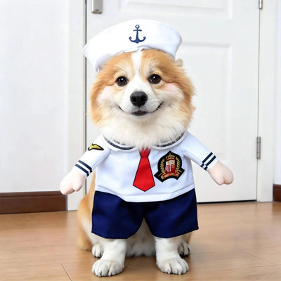 Dog Costume 3D Skeleton Illusion Padded Arms