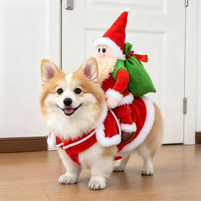 Dog Costume 3D Skeleton Illusion Padded Arms