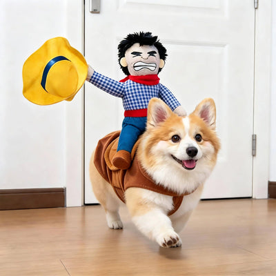 Dog Costume 3D Skeleton Illusion Padded Arms