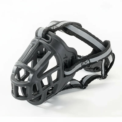 Dog Muzzle Breathable Mesh Adjustable Straps for Panting
