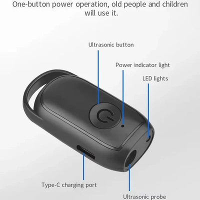 Dog Repeller Ultrasonic Pocket-Sized One-Button