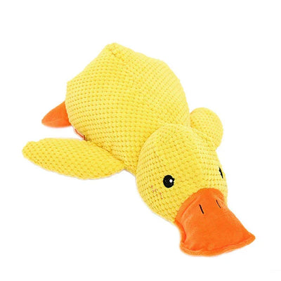 Dog Toy Duck-Shaped Quacking Chew-Resistant