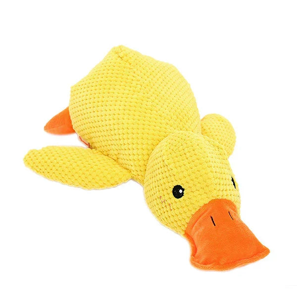 Dog Toy Duck-Shaped Quacking Chew-Resistant