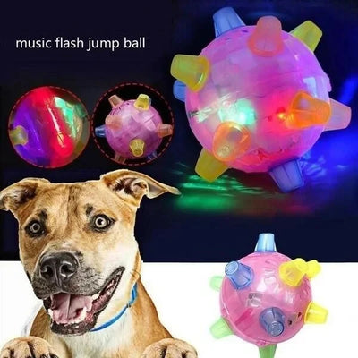 Dog Toy Touch-Activated Jumping Pet-Safe