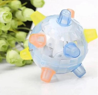 Dog Toy Touch-Activated Jumping Pet-Safe